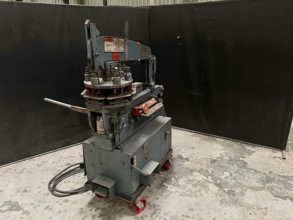 Scotchman 4014-T identification and electrical nameplate